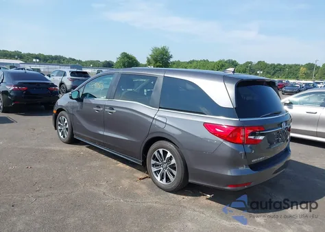2023 Honda Odyssey Ex-L из США, поврежденный, VIN 5FNRL6H65PB050298